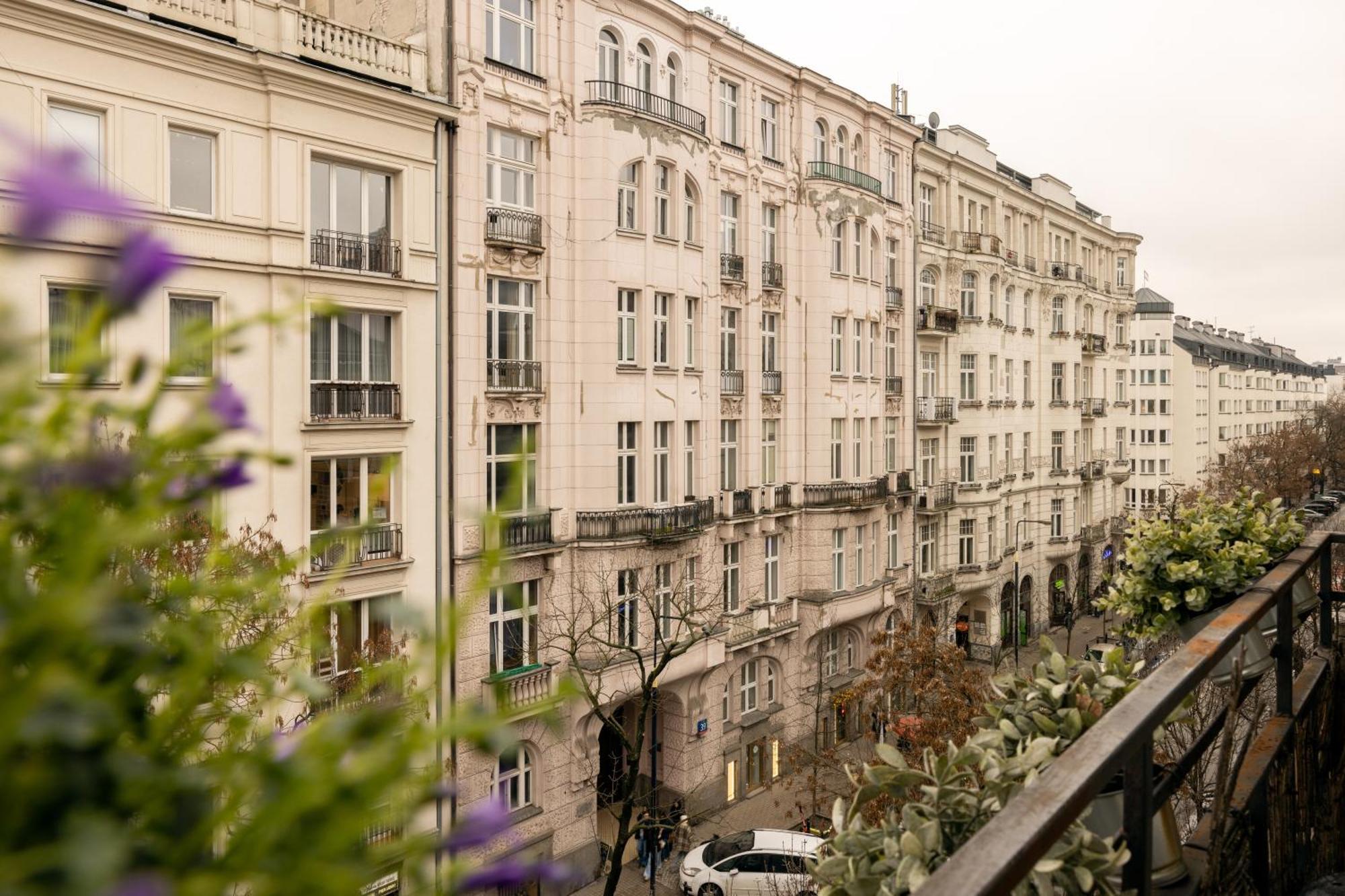 Relax Apartment Hoza / Poznanska Варшава Екстер'єр фото
